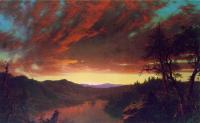 Frederic Edwin Church - Twilight in the Wilderness
